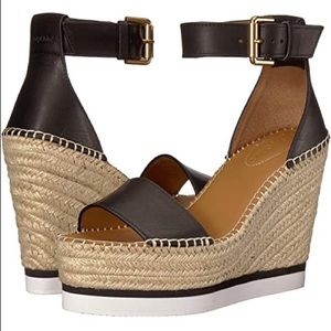 See by Chloe Sandals Glyn Wedge Espadrilles